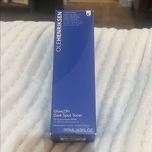 Ole Henriksen Blue Glow2OH Dark Spot Toner New In Box
